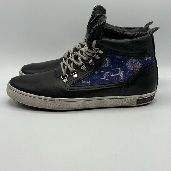 Inkkas x Star Wars Leather High Top Sneakers - Men’s US 13 - Picture 6 of 13